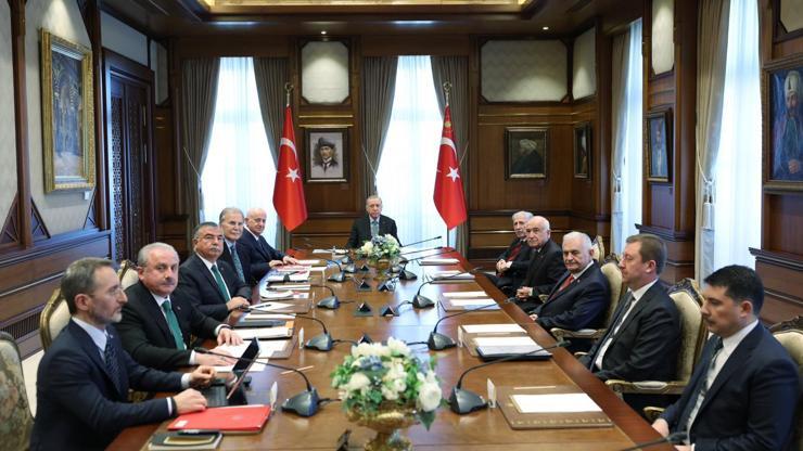 Cumhurbaşkanlığı Yüksek İstişare Kurulu, Erdoğan başkanlığında toplandı