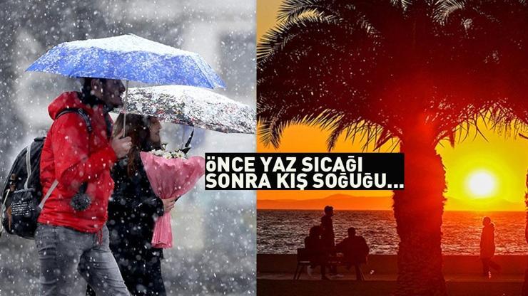 Önce yaz sıcağı, sonra kış soğuğu... Tarih belli oldu: 5 günde 2 mevsim