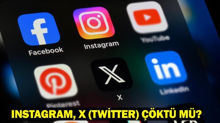 INSTAGRAM, X (TWİTTER) ÇÖKTÜ MÜ Instagram, X ne zaman açılacak Instagram Twitter erişim engeli 20 Mart