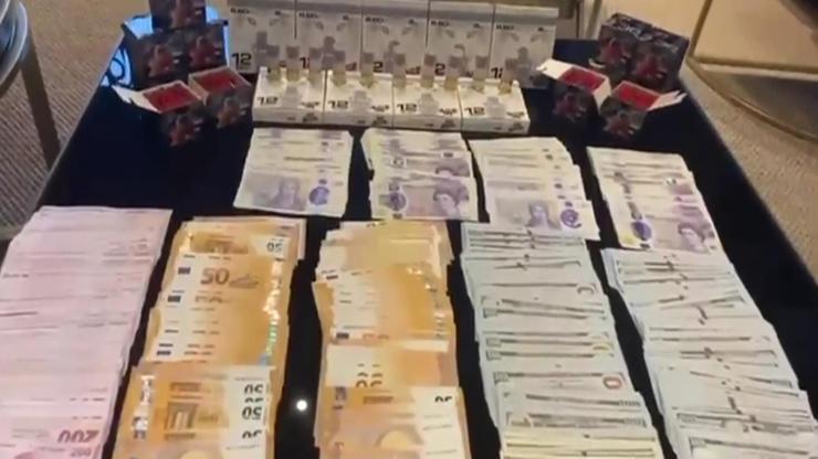 İBB soruşturmasında yeni görüntüler: DESTELERCE PARA BULUNDU