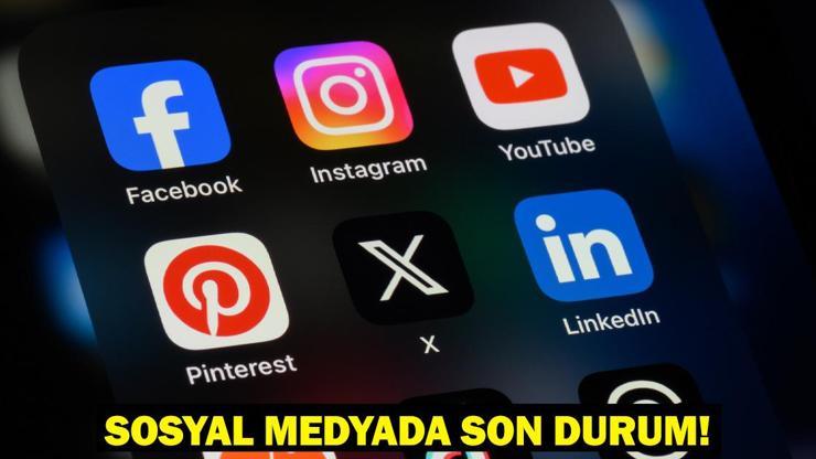 SOSYAL MEDYA AÇILDI MI Instagram, X(Twitter), Facebook, Youtube açıldı mı İnternet erişim sorununda son durum