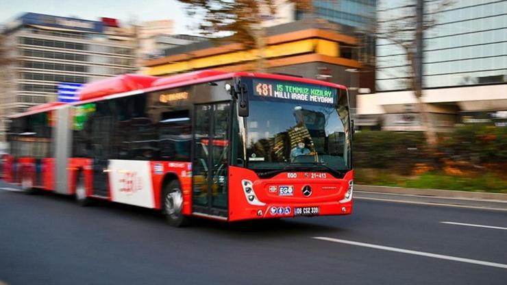 EGO duyurdu: Ankarada bazı otobüs ve metro durakları kapatıldı