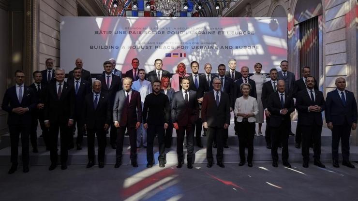 Fransada Ukrayna zirvesi: 31 ülkenin liderleri bir araya geldi