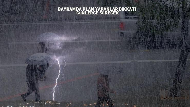 SON DAKİKA | Bayramda plan yapanlar dikkat Günlerce sürecek: Çok kuvvetli geliyor