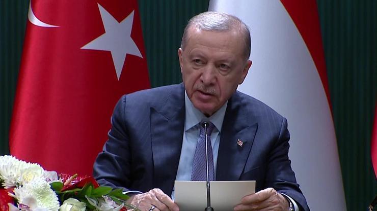 Endonezya Cumhurbaşkanı Subianto Ankarada Cumhurbaşkanı Erdoğan: Ticarette hedefimiz 10 milyar dolar