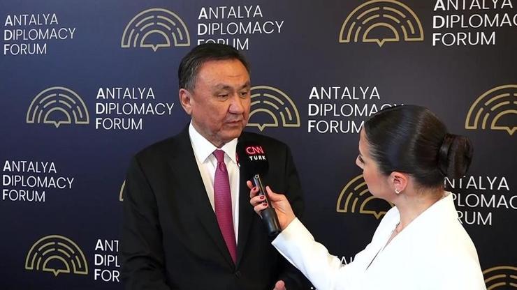 Türk dünyası Antalyada buluştu: Türk Devletleri Teşkilatı Genel Sekreteri Büyükelçi Kubanıçbek Ömüraliyev CNN TÜRKe konuştu