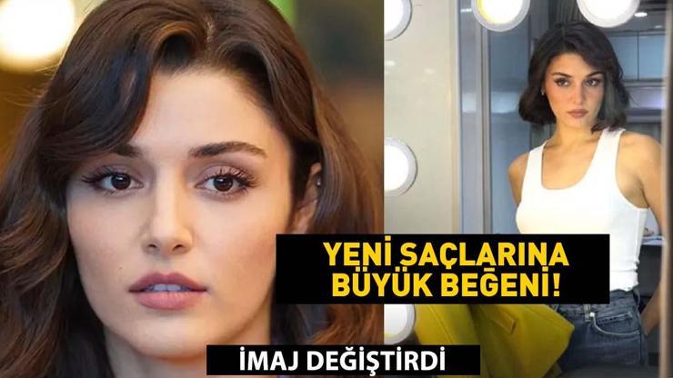 HANDE ERÇELİN YENİ İMAJI OLAY OLDU Kısa saç ona çok yakıştı Beğeni butonu çöktü