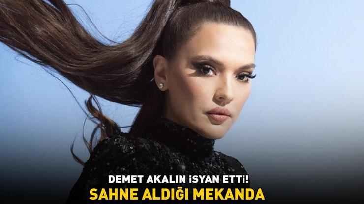 DEMET AKALIN İSYAN ETTİ Sahne aldığı mekanda sigara içilince bakın ne yaptı