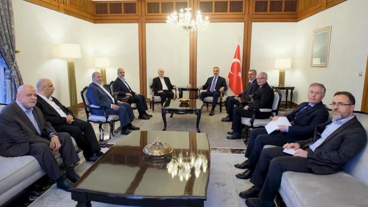 Hakan Fidan Hamas heyetiyle görüştü: Gazzede ateşkes sağlanması çabaları ele alındı