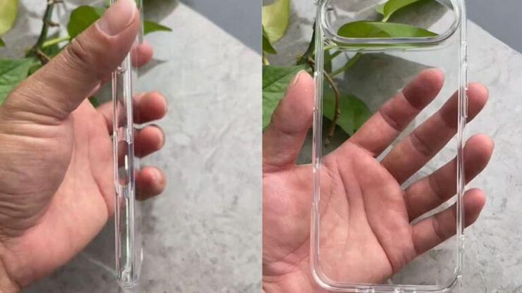 iPhone 17 Air’ın bu sefer de şeffaf kılıfına ait fotoğraflar paylaşıldı