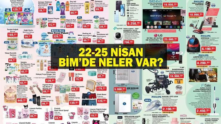 22 Nisan BİM Aktüel Ürünler: 22-25 Nisan BİMde Neler İndirimde Bu Hafta BİMde Yok Yok