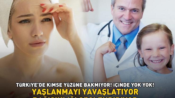 Türkiyede kimse yüzüne bakmıyor Kalsiyum, fosfor, potasyum, B ve C vitamini içeriyor Yaşlanmayı yavaşlatıyor, bağışıklığı güçlendiriyor