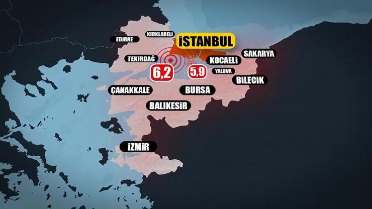 İstanbul depremi sırasında diğer kentlerde yaşananlar: BALIKESİR, BURSA, KOCAELİ, DÜZCE...
