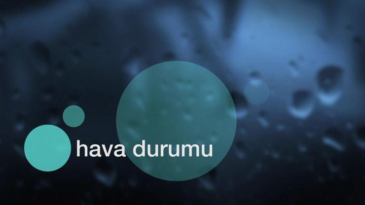 Hava Durumu (25-04-2025)