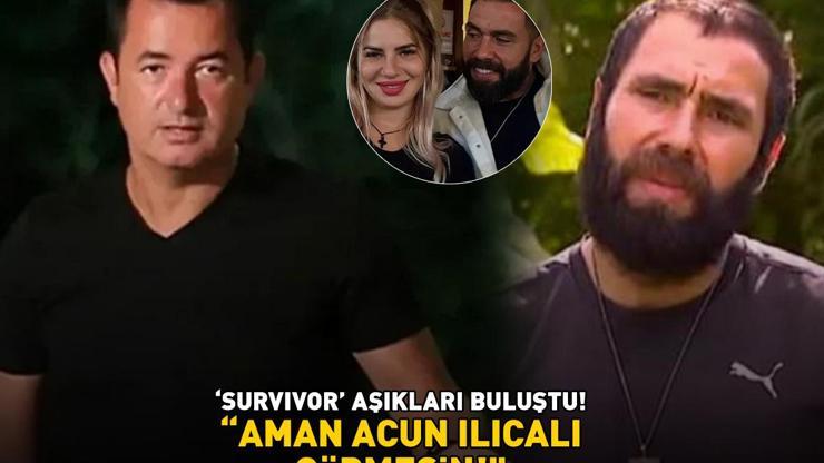 SURVIVOR AŞIKLARI BİR ARADA Yunus Emre ve Rumen Izabellaya bakın Aman Acun Ilıcalı görmesin