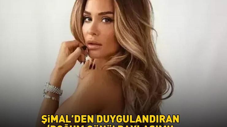 Kanseri yenen Şimalden doğum günü paylaşımı 39. YAŞINI BÖYLE KUTLADI