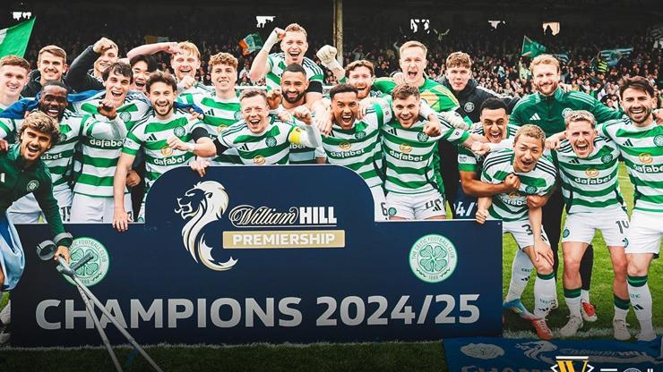 Celtic, İskoçya’da şampiyonluğunu ilan etti