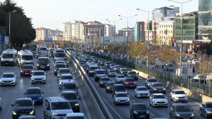 İstanbulda trafik yoğunluğu