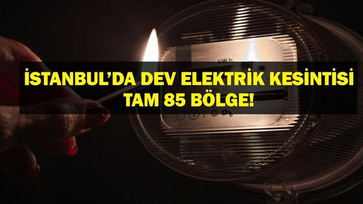 29 NİSAN İSTANBULDA DEV ELEKTRİK KESİNTİSİ: Tam 85 Bölgede Elektrikler Yok İstanbulda Elektrikler Ne Zaman Gelecek BEDAŞ - AYEDAŞ Elektrik Kesintisi Sorgulama