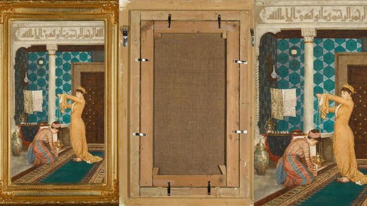 Kayıp olduğu düşünülüyordu Osman Hamdi Beyin tablosu rekor fiyata alıcı buldu