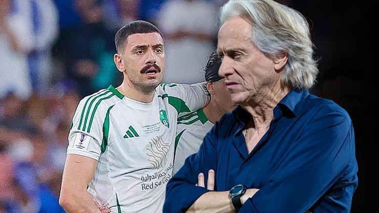 Merih Demiral kavga etti; Jorge Jesus ayırdı