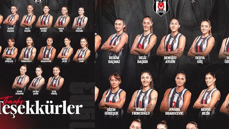 Beşiktaş Kadın Voleybol Takımı sil baştan Ayrılıklar açıklandı