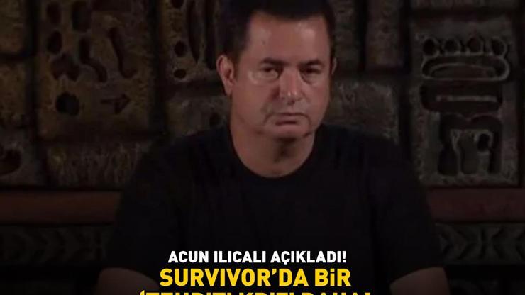 SURVIVORDA BİR TEHDİT KRİZİ DAHA Acun Ilıcalı açıkladı Ses kayıtları ifşa oldu