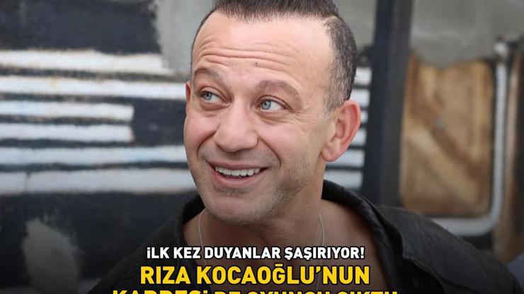 İnci Tanelerinin Nusreti Rıza Kocaoğlunun kız kardeşi de oyuncu çıktı Meğer onunla aynı dizide...