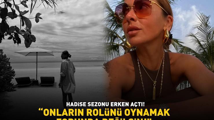 BEĞENİ BUTONU ÇÖKTÜ Hadise sezonu erken açtı