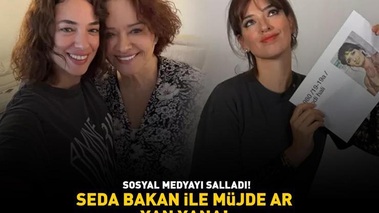 SOSYAL MEDYAYI SALLADI Seda Bakan ile Müjde Ar yan yana