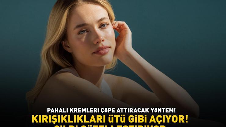 GENÇLEŞTİREN GÜZELLİK YÖNTEMİ Doğal kolajen Kırışıklıkları ütü gibi açıyor, cildi güzelleştiriyor