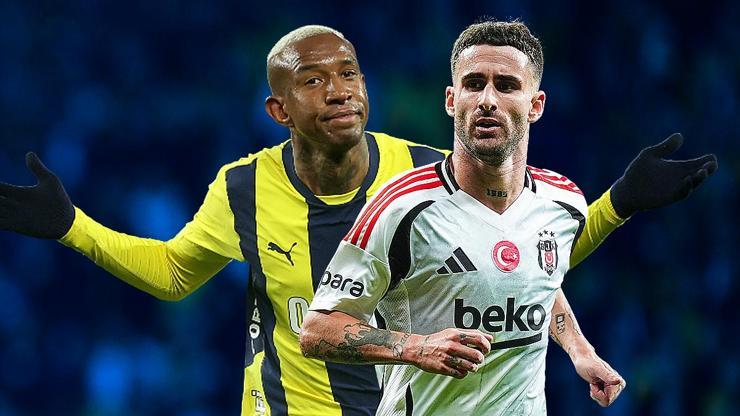 Fenerbahçe - Beşiktaş derbisinin en formda ayakları: Anderson Talisca ve Rafa Silva