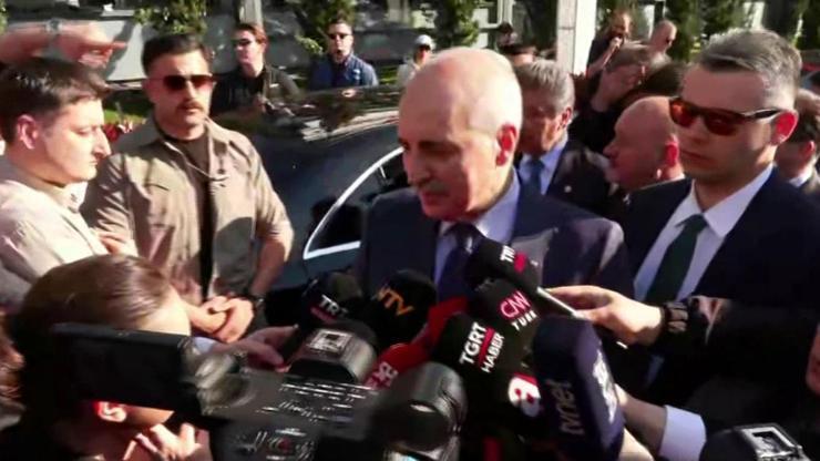 TBMM Başkanı Numan Kurtulmuştan Özele saldırı açıklaması