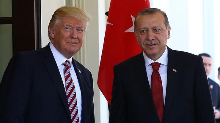 SON DAKİKA HABERİ: Cumhurbaşkanı Erdoğan, ABD Başkanı Trump ile görüştü