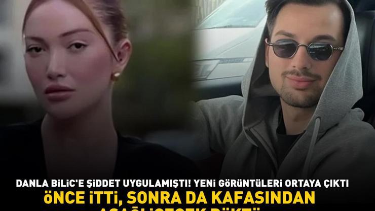 Danla Bilicin eski sevgilisi Berk Çetinin skandal görüntüleri ortaya çıktı ÖNCE İTTİ, SONRA KAFASINDAN AŞAĞI İÇECEK DÖKTÜ