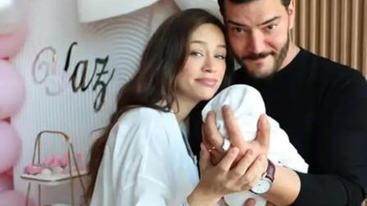 Çağrı Şensoy ve eşi Buse Arslan yeni doğan minik bebeklerini paylaştı