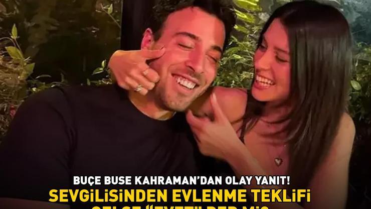 Yalı Çapkınının Peliniydi Buçe Buse Kahraman’dan ‘Kaan Akyıldız evlenme teklifi etse Evet der misiniz’ sorusuna olay yanıt