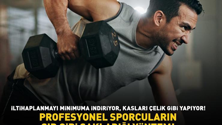 PROFESYONEL SPORCULARIN SIR GİBİ SAKLADIĞI YÖNTEM En güçlü antioksidan Kasları çelik gibi yapıyor