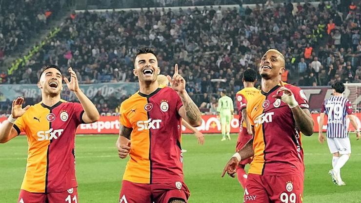 Trabzonspor 0-2 Galatasaray Maç Özeti | Galatasaray, şampiyonluk için gün sayıyor