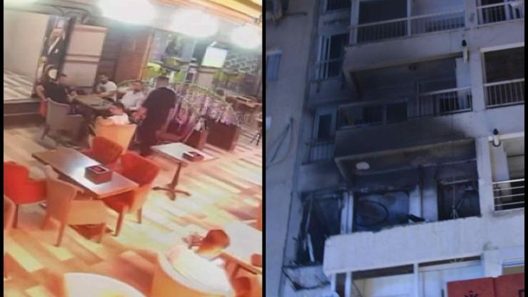 İzmir’de gaz sızıntısı sonrası patlama: 4 yaralı O anlar kafedeki kameraya yansıdı...