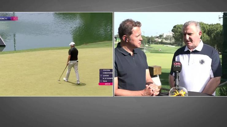Turkish Airlines Golf Turnuvası sürüyor… Gençlik ve Spor Bakanı Osman Aşkın Bak CNN TÜRK’te