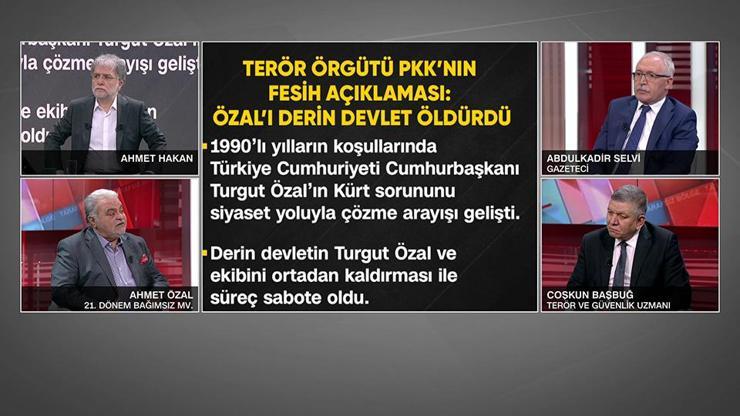 Özalı derin devlet öldürdü iddiası... Ahmet Özaldan CNN TÜRKte çarpıcı açıklama