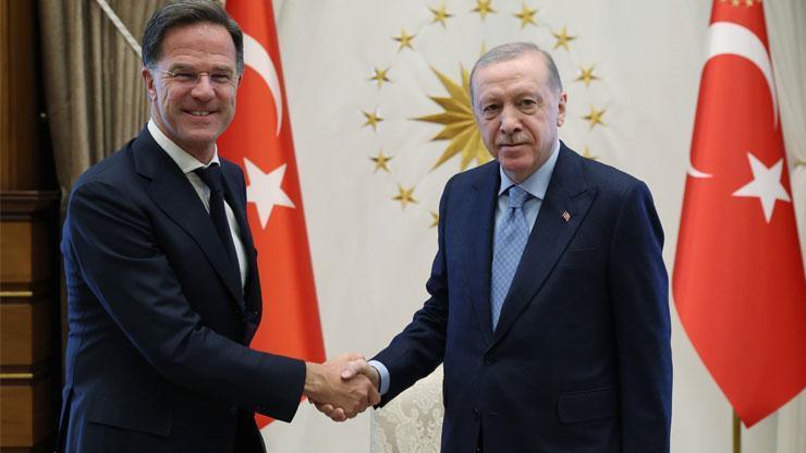 SON DAKİKA... Cumhurbaşkanı Erdoğan, NATO Genel Sekreteri Rutteyi Beştepede kabul etti