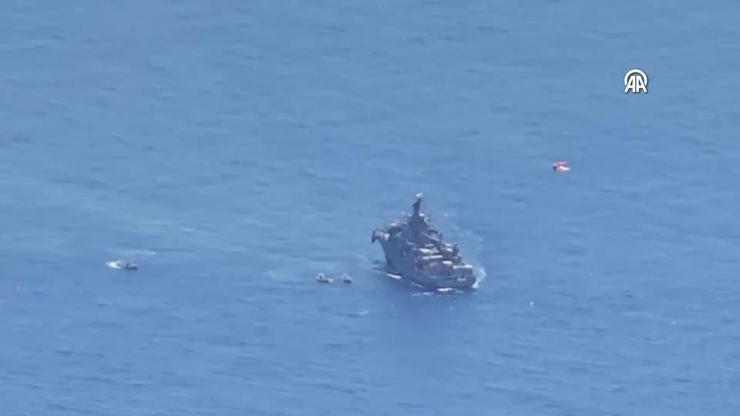 SON DAKİKA... MSB duyurdu Tatbikatta helikopter acil iniş yaptı