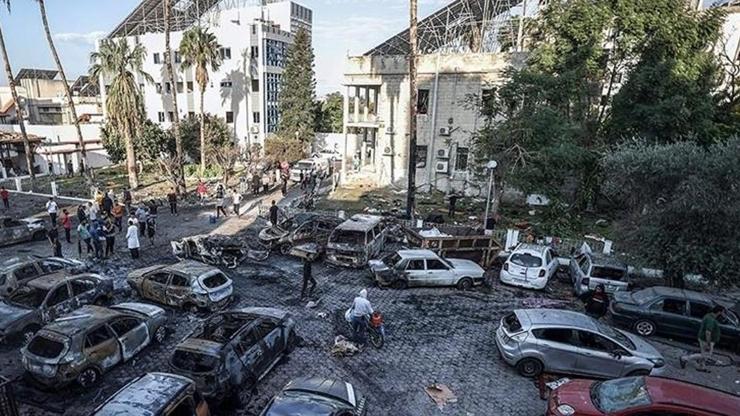 İsrail, Avrupa Hastanesi'ne saldırı düzenledi! Ölü ve yaralılar var