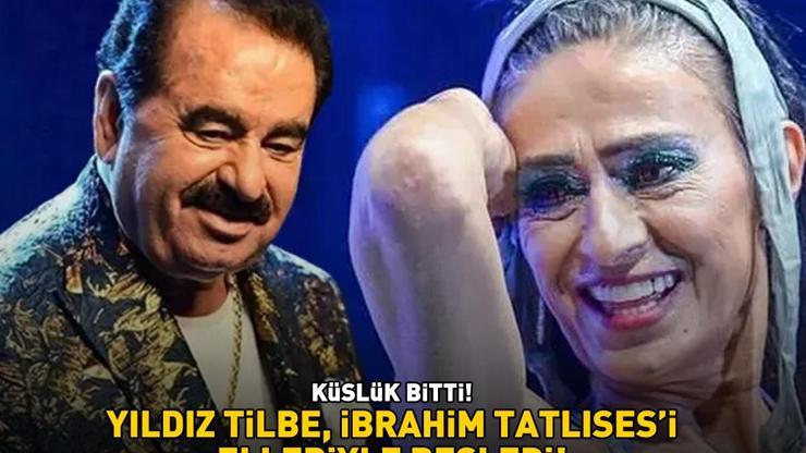 KÜSLÜK BİTTİ Yıldız Tilbe, İbrahim Tatlısesi elleriyle besledi