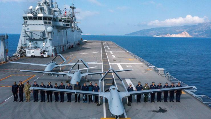 Deniz Kurdu 2/2025 Tatbikatı'nda göz doldurdu! Bayraktar TB3'ten bir ilk