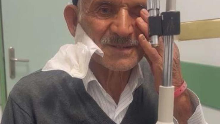 Kornea nakledilen 83 yaşındaki hasta: 10 yıldır bekliyordum