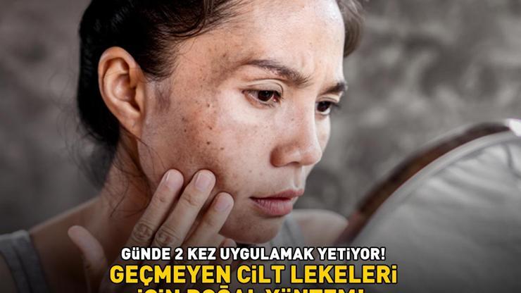 Güneş lekesi ve sivilce izlerini silip süpürüyor Günde 2 kez uygulamak yetiyor