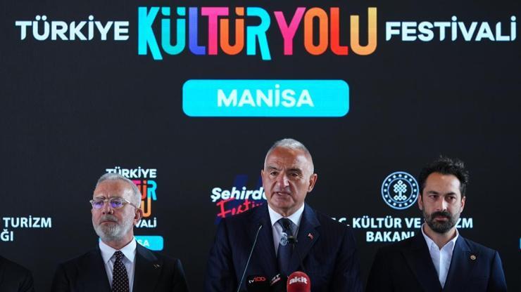 Türkiye Kültür Yolu Festivali Manisada başladı... Bakan Ersoy: Manisanın ekonomisi ve turizmi için ciddi bir kazanım olacak